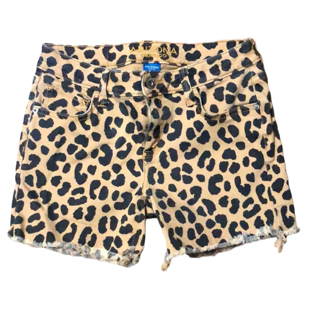 Leopard Print Shorts